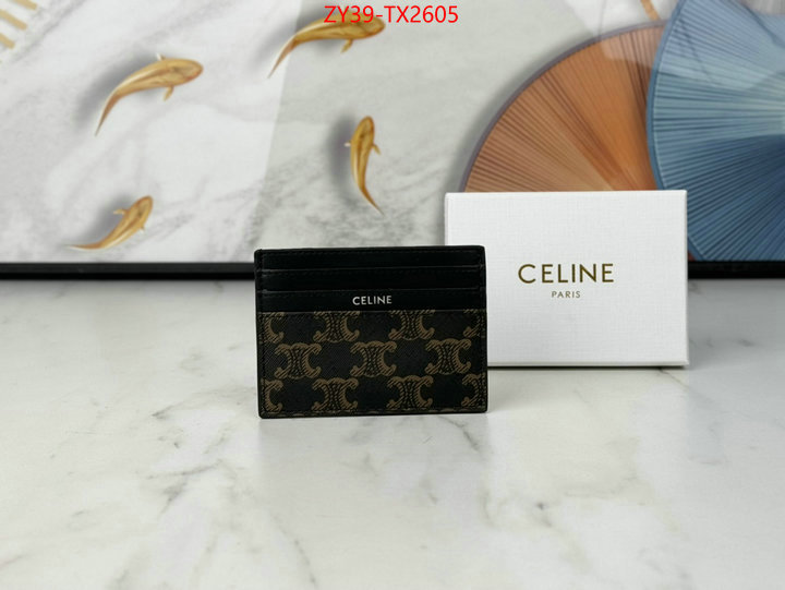 CELINE Bags(4A)-Wallet high quality happy copy ID: TX2605 $: 39USD,