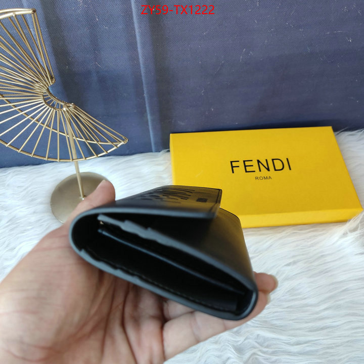 Fendi Bags(4A)-Wallet- online sales ID: TX1222 $: 59USD,