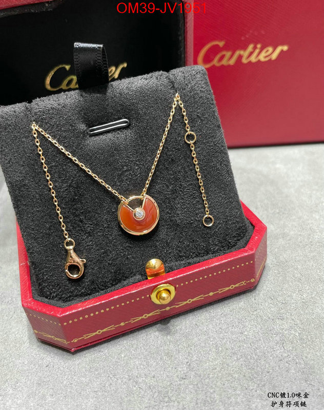 Jewelry-Cartier designer replica ID: JV1951 $: 39USD