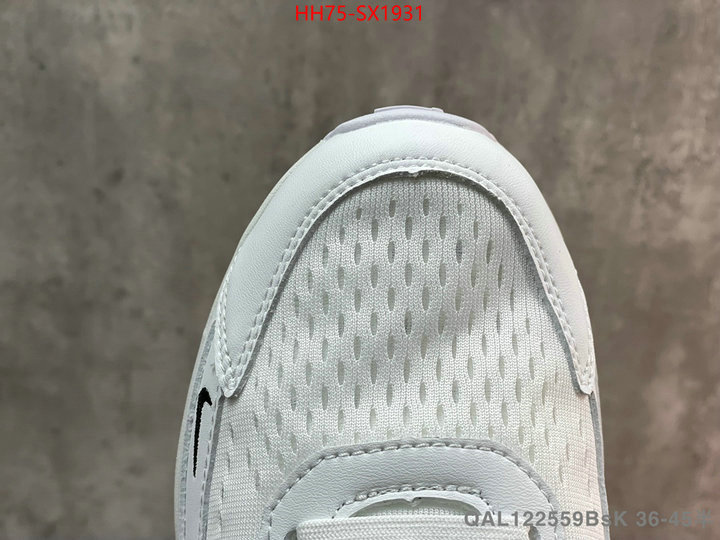 Men Shoes-Nike is it illegal to buy dupe ID: SX1931 $: 75USD