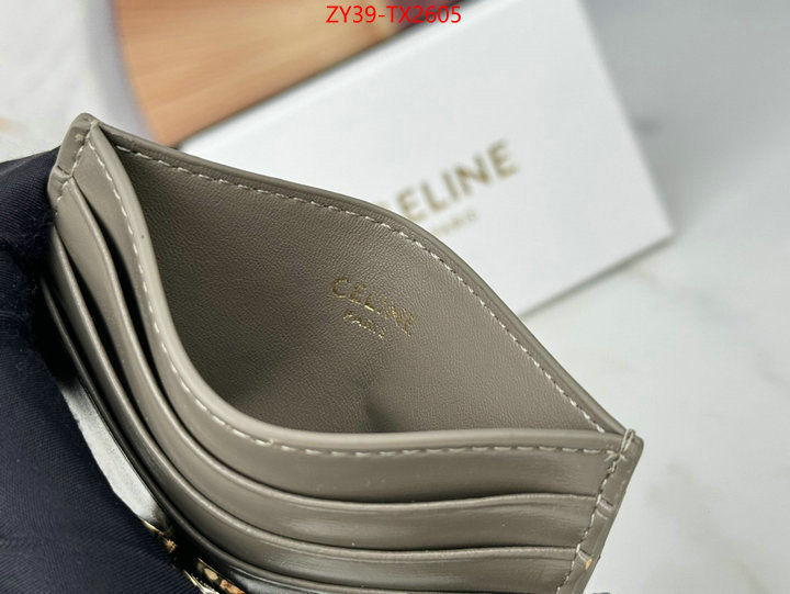 CELINE Bags(4A)-Wallet high quality happy copy ID: TX2605 $: 39USD,