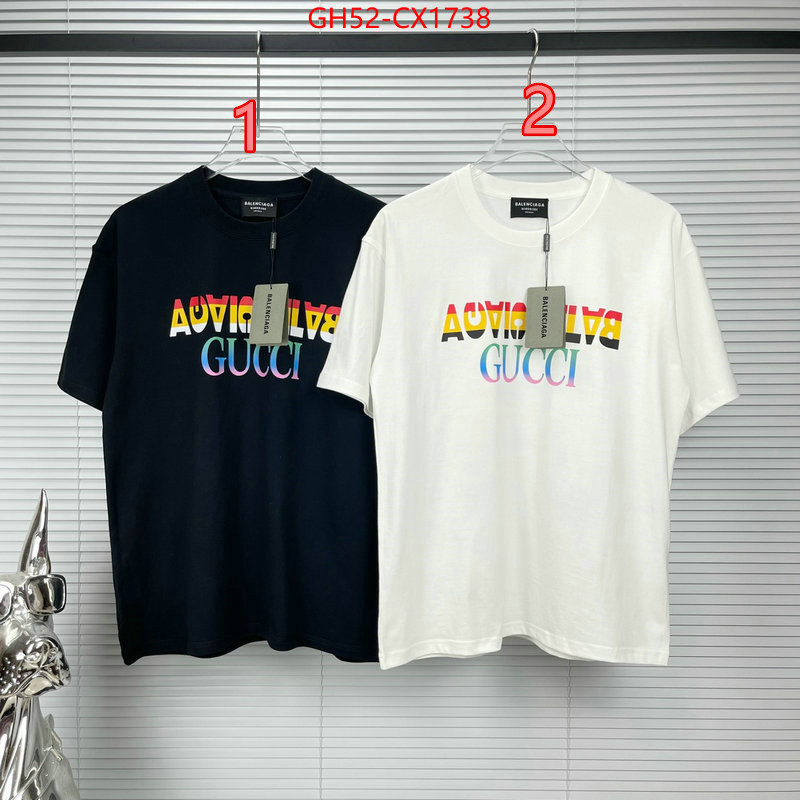 Clothing-Gucci top ID: CX1738 $: 52USD