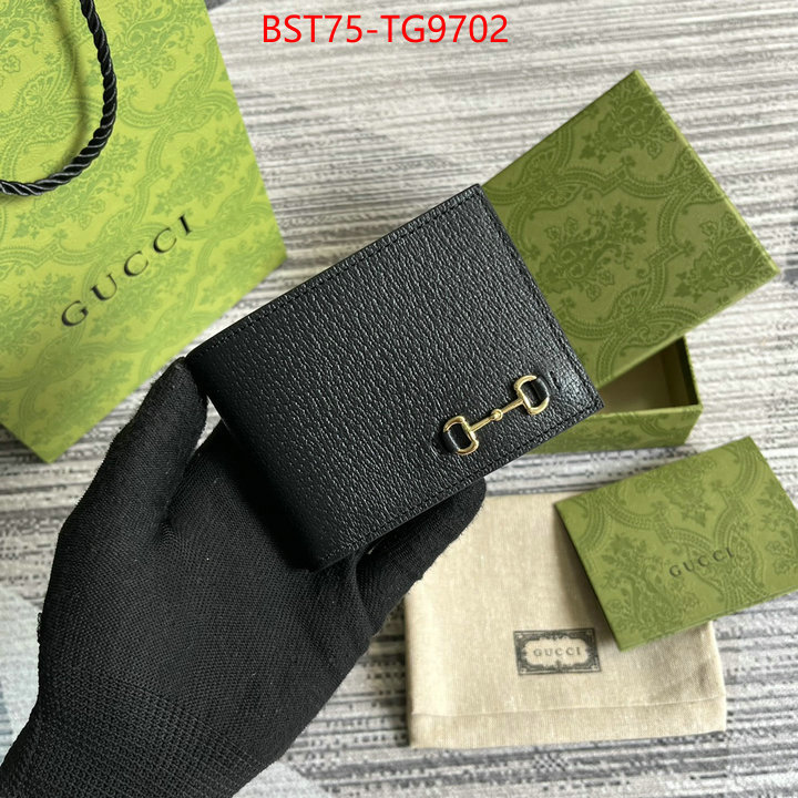 Gucci Bags(TOP)-Wallet- replica online ID: TG9702 $: 75USD,