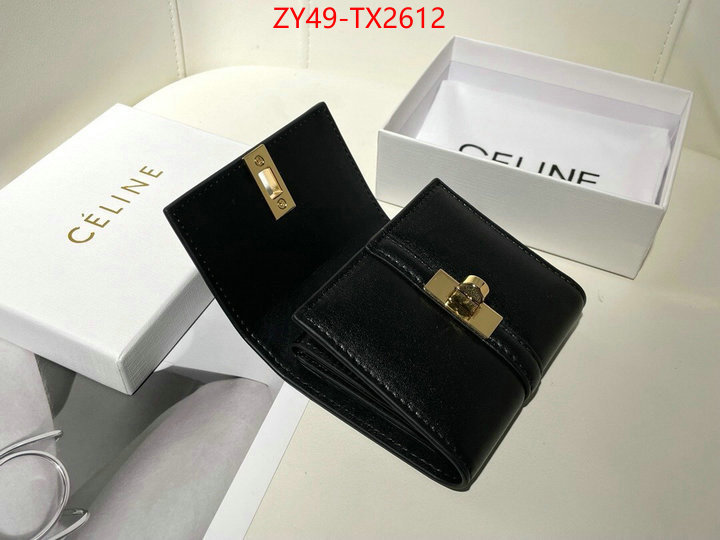 CELINE Bags(4A)-Wallet replica how can you ID: TX2612 $: 49USD,