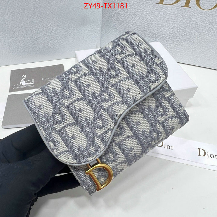 Dior Bags(4A)-Wallet- online from china designer ID: TX1181 $: 49USD,