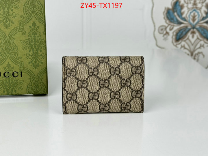 Gucci Bags(4A)-Wallet- perfect ID: TX1197 $: 45USD,