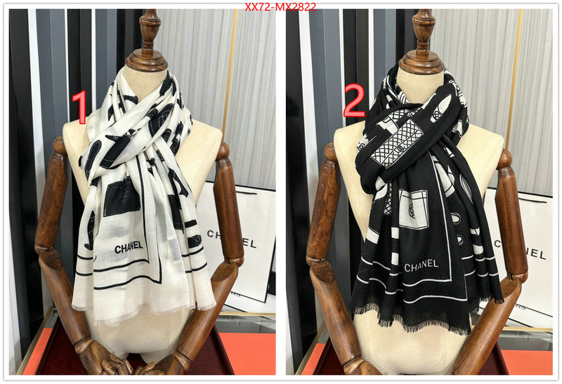 Scarf-Chanel what is top quality replica ID: MX2822 $: 72USD