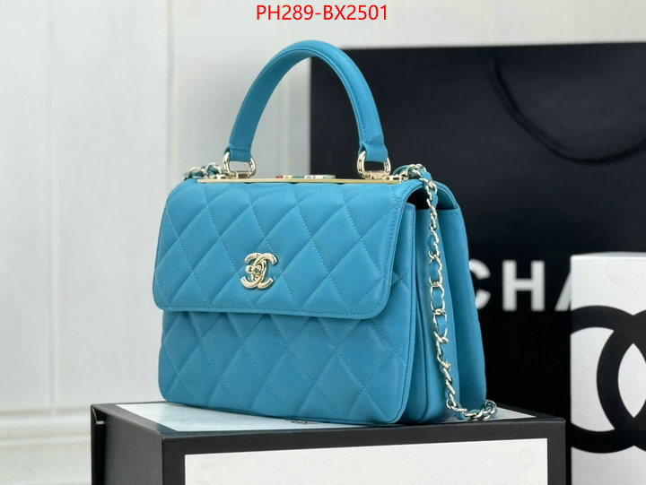 Chanel Bags(TOP)-Diagonal- buy top high quality replica ID: BX2501 $: 289USD,