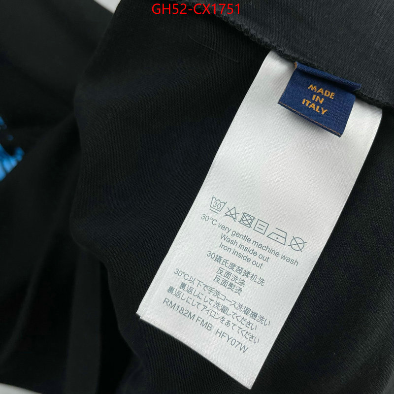 Clothing-LV cheap high quality replica ID: CX1751 $: 52USD