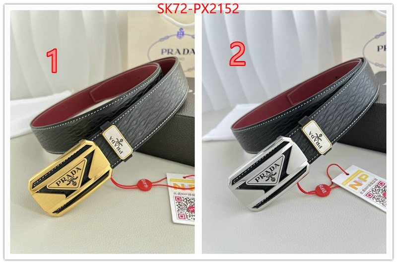 Belts-Prada aaaaa customize ID: PX2152 $: 72USD