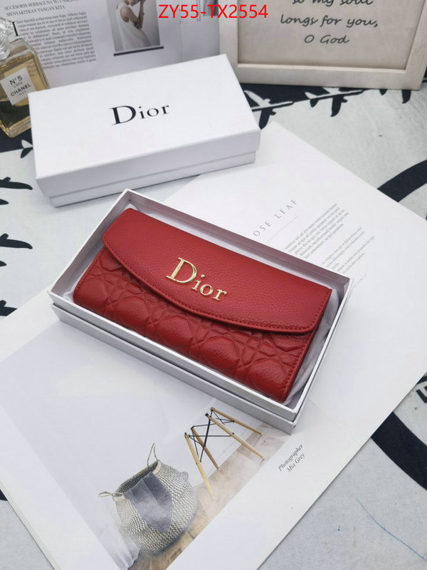 Dior Bags(4A)-Wallet- aaaaa customize ID: TX2554 $: 55USD,