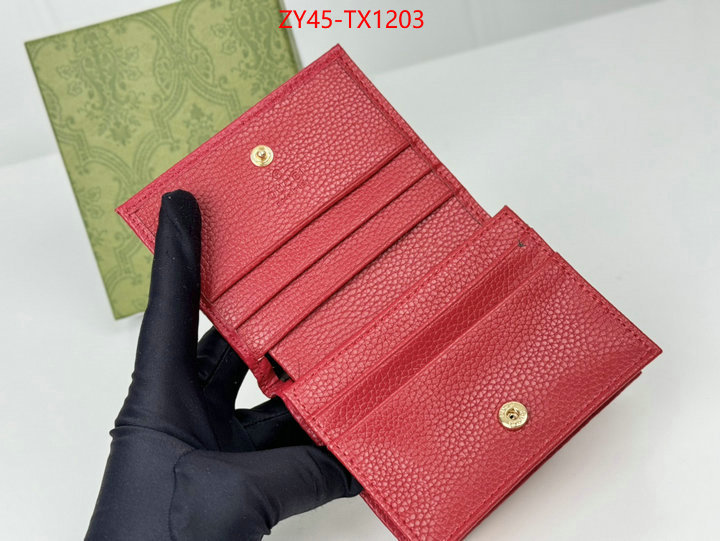 Gucci Bags(4A)-Wallet- high quality perfect ID: TX1203 $: 45USD,