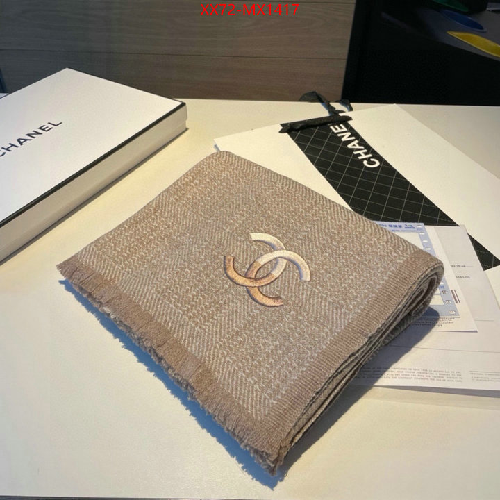 Scarf-Chanel store ID: MX1417 $: 72USD