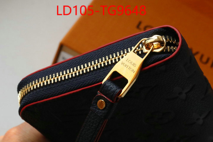 LV Bags(TOP)-Wallet high quality replica ID: TG9648 $: 105USD,