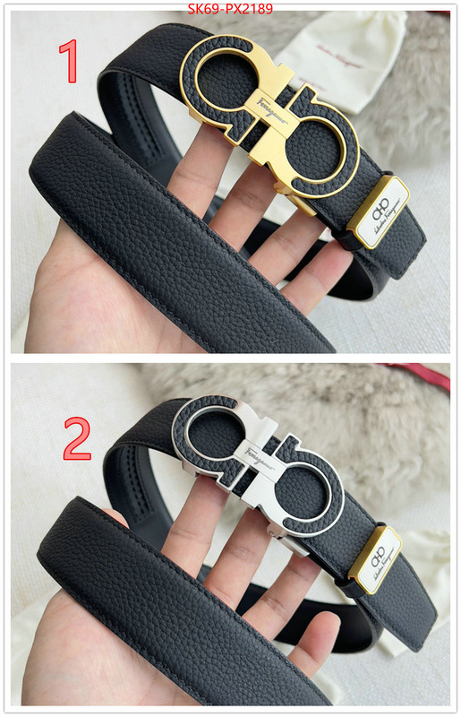 Belts-Ferragamo luxury fake ID: PX2189 $: 69USD