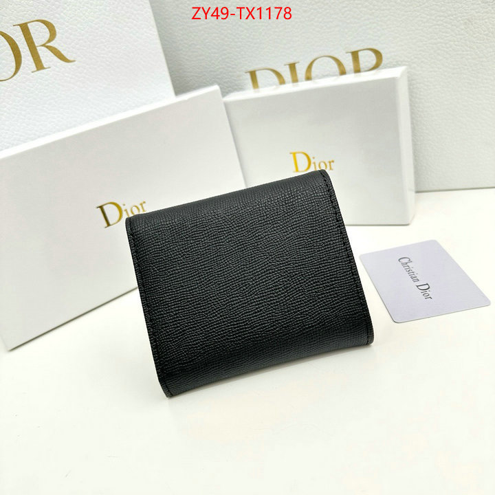 Dior Bags(4A)-Wallet- where to buy replicas ID: TX1178 $: 49USD,