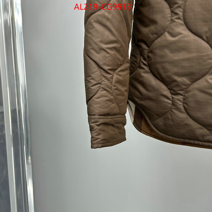 Down jacket Men-Burberry top perfect fake ID: CG9913 $: 219USD