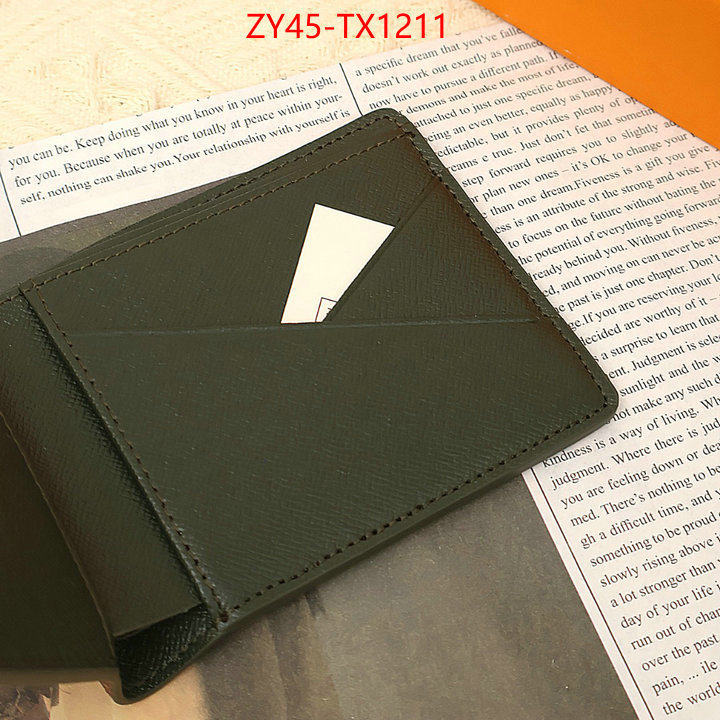 LV Bags(4A)-Wallet 2023 replica ID: TX1211 $: 45USD,