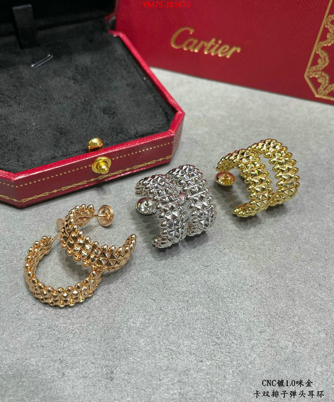 Jewelry-Cartier is it illegal to buy ID: JX1670 $: 75USD