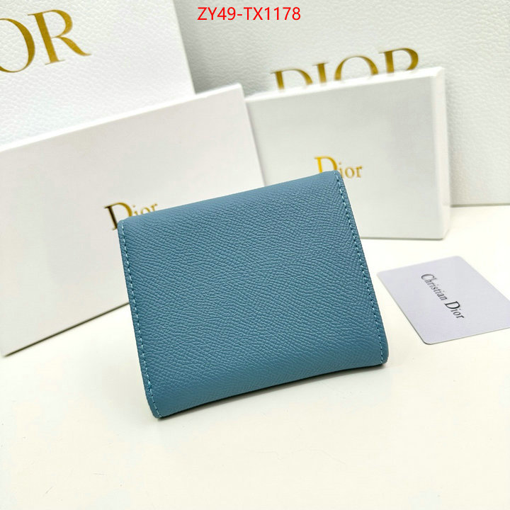 Dior Bags(4A)-Wallet- where to buy replicas ID: TX1178 $: 49USD,