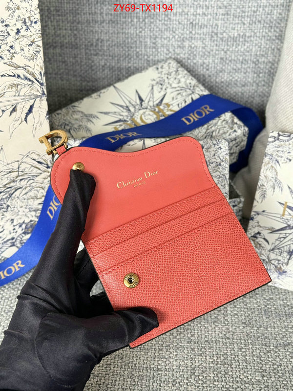 Dior Bags(4A)-Wallet- the best ID: TX1194 $: 69USD,