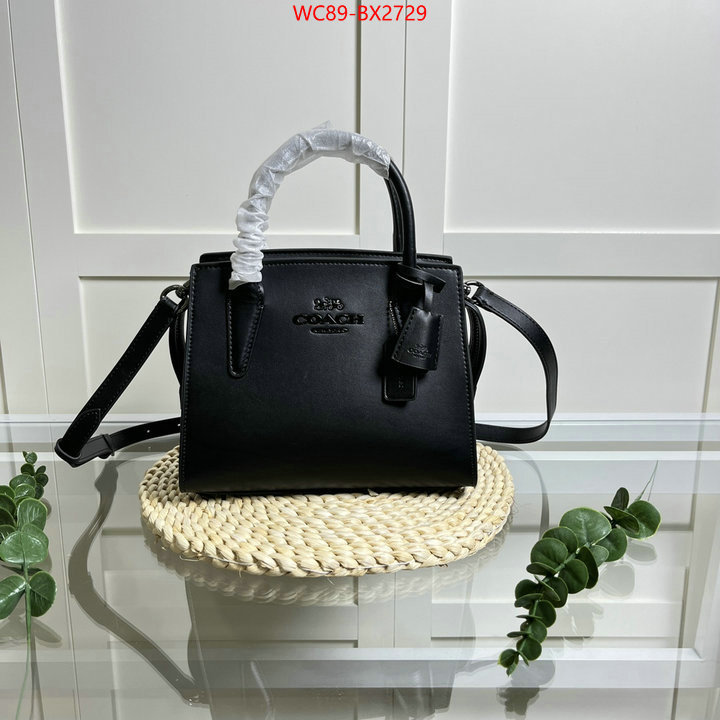 Coach Bags(4A)-Diagonal website to buy replica ID: BX2729 $: 89USD,