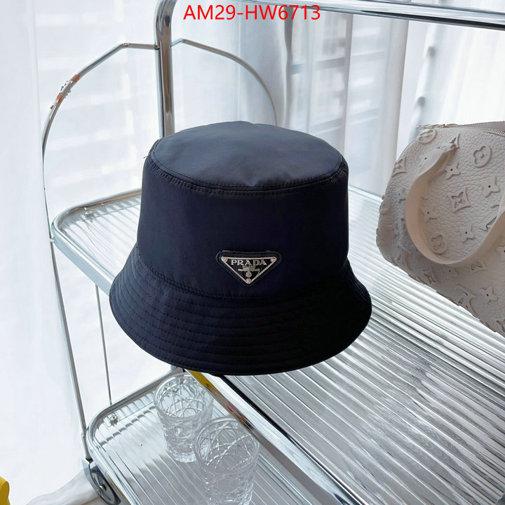 Cap (Hat)-Prada fake aaaaa ID: HW6713 $: 29USD