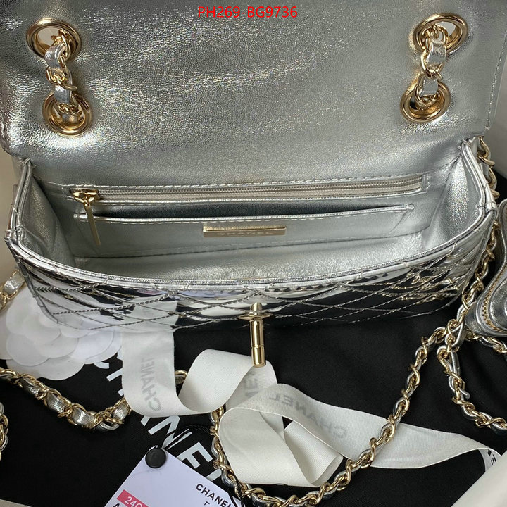 Chanel Bags(TOP)-Diagonal- fake designer ID: BG9736 $: 269USD,