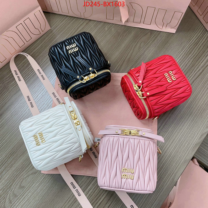 Miu Miu Bags(TOP)-Diagonal- where can i buy ID: BX1603 $: 245USD