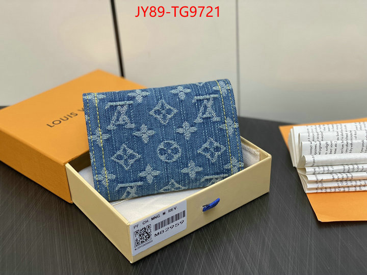 LV Bags(TOP)-Wallet top designer replica ID: TG9721 $: 89USD,