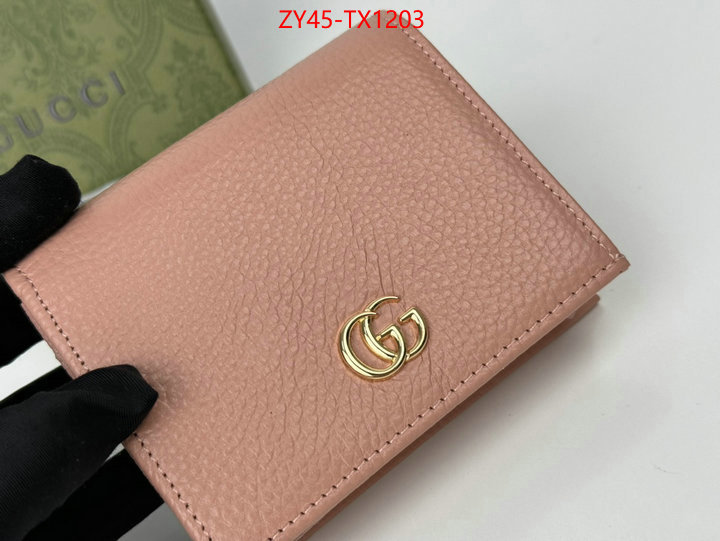 Gucci Bags(4A)-Wallet- high quality perfect ID: TX1203 $: 45USD,