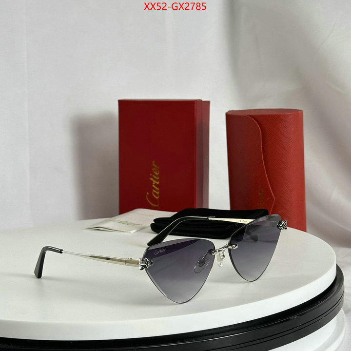 Glasses-Cartier quality replica ID: GX2785 $: 52USD