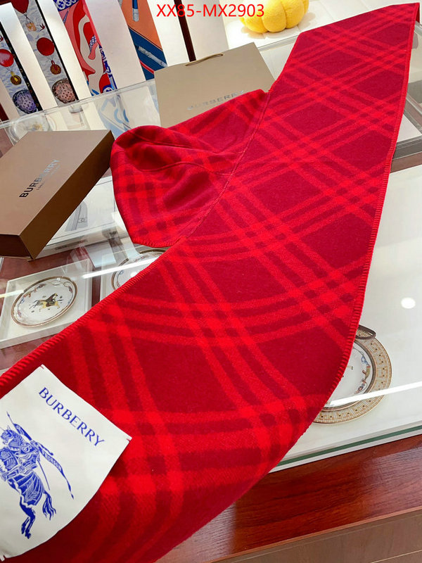 Scarf-Burberry fashion replica ID: MX2903 $: 85USD