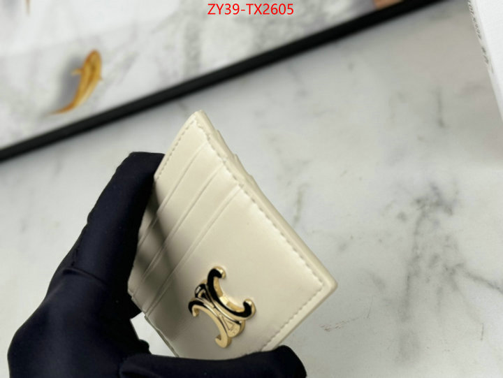 CELINE Bags(4A)-Wallet high quality happy copy ID: TX2605 $: 39USD,