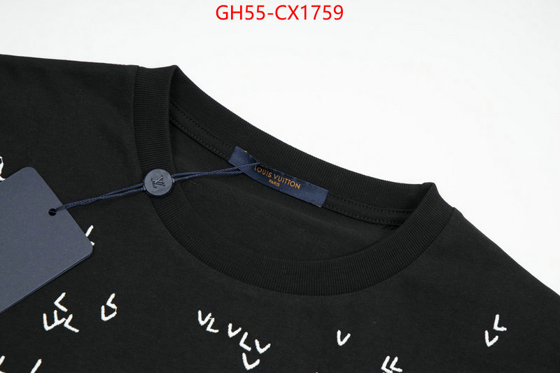 Clothing-LV 1:1 replica ID: CX1759 $: 55USD