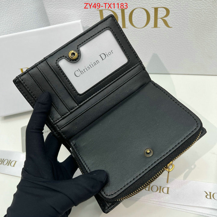 Dior Bags(4A)-Wallet- best quality designer ID: TX1183 $: 49USD,