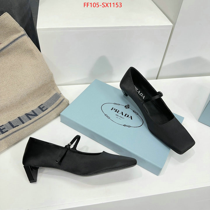 Women Shoes-Prada aaaaa+ quality replica ID: SX1153 $: 105USD