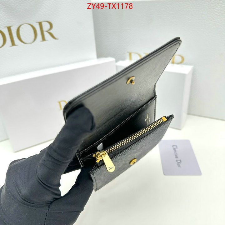 Dior Bags(4A)-Wallet- where to buy replicas ID: TX1178 $: 49USD,