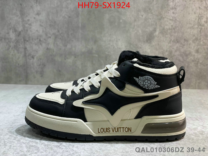 Men Shoes-LV best luxury replica ID: SX1924 $: 79USD