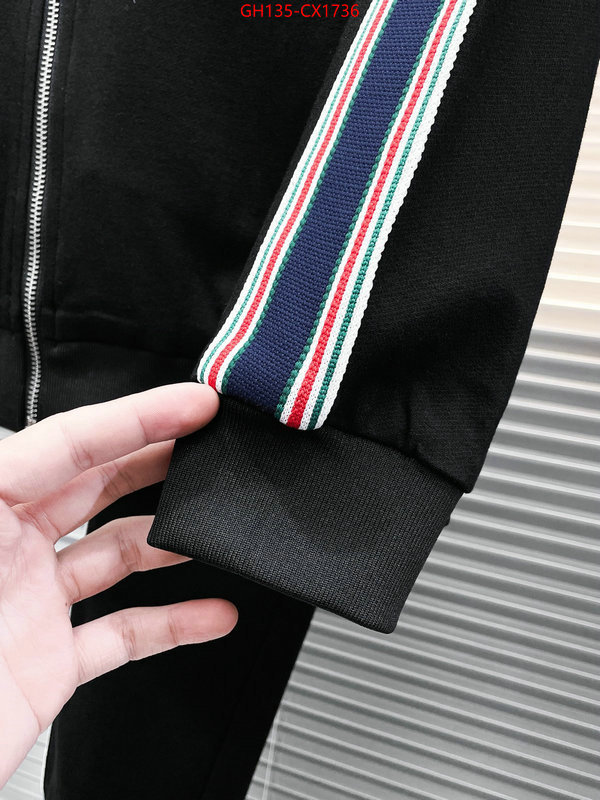 Clothing-Gucci can you buy replica ID: CX1736 $: 135USD