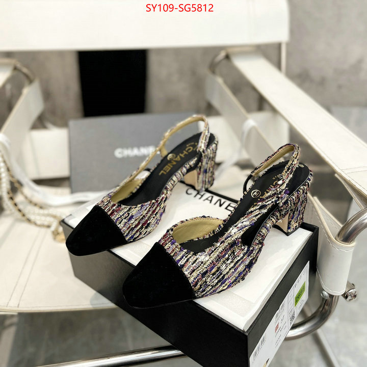 Women Shoes-Chanel fake designer ID: SG5812 $: 109USD