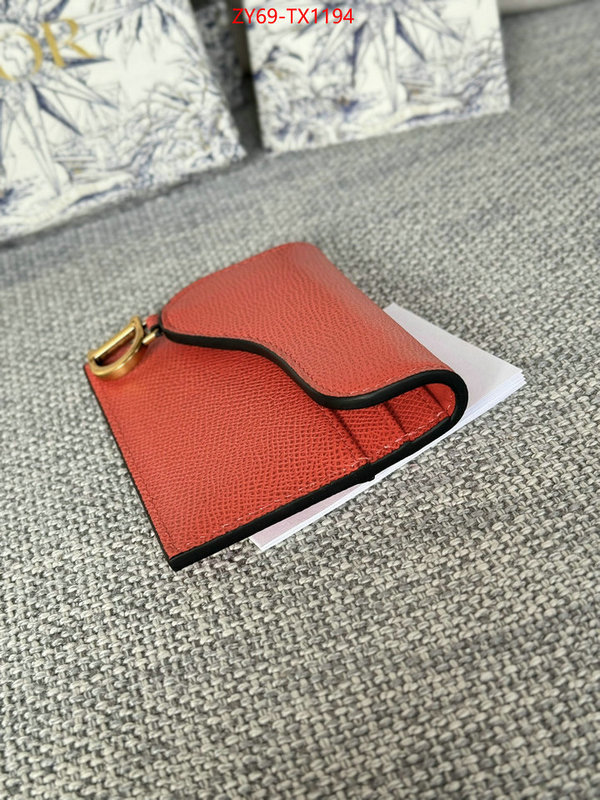 Dior Bags(4A)-Wallet- the best ID: TX1194 $: 69USD,