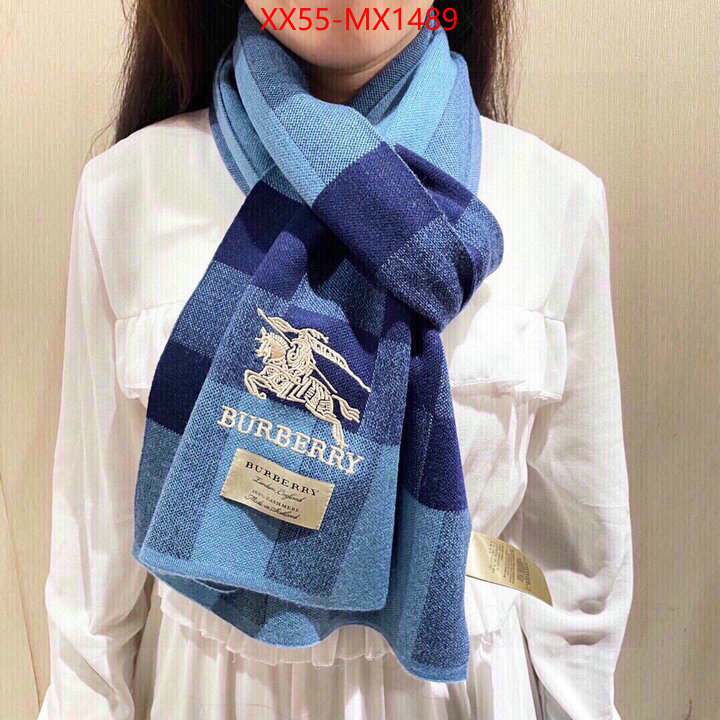 Scarf-Burberry fashion designer ID: MX1489 $: 55USD