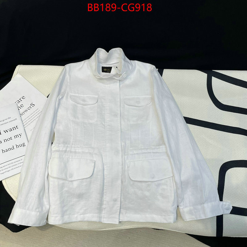 Clothing-Loro piana replica wholesale ID: CG918 $: 189USD