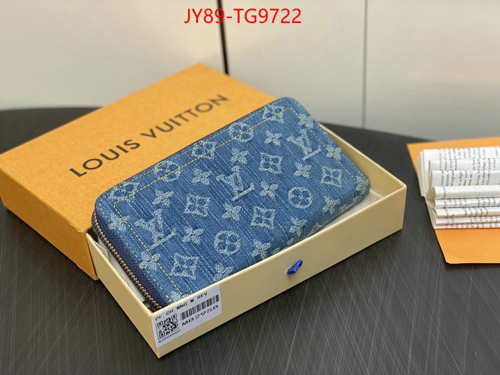 LV Bags(TOP)-Wallet 1:1 clone ID: TG9722 $: 89USD,