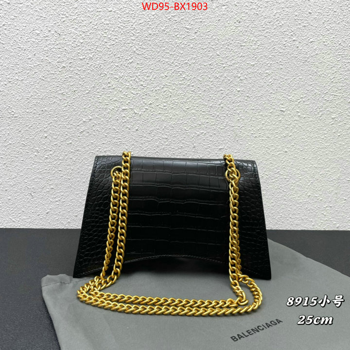 Balenciaga Bags(4A)-Hourglass- quality aaaaa replica ID: BX1903 $: 95USD,