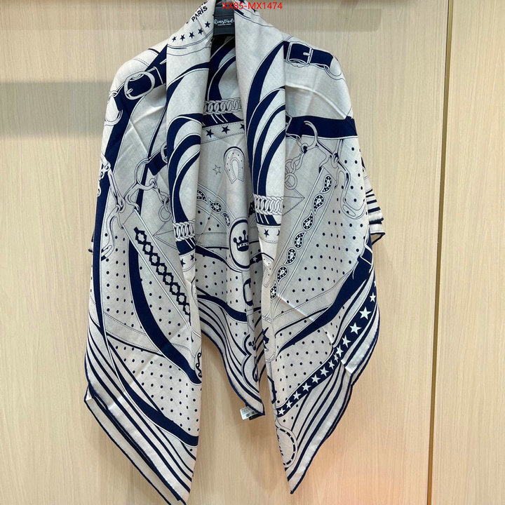 Scarf-Hermes replica for cheap ID: MX1474 $: 85USD