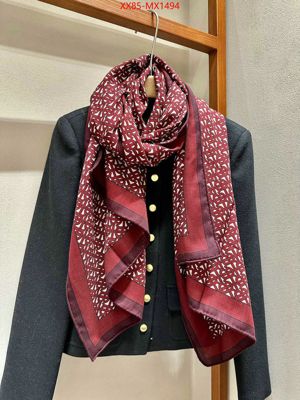 Scarf-Burberry the highest quality fake ID: MX1494 $: 85USD