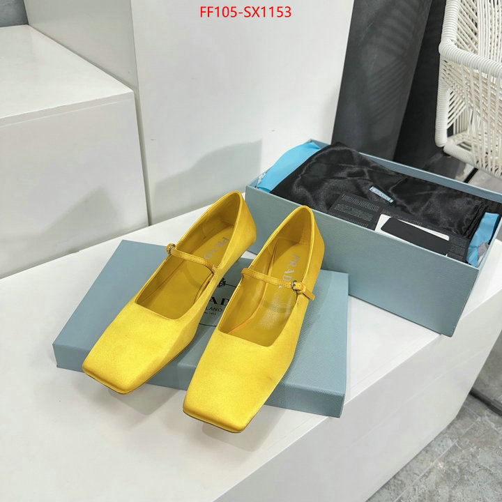 Women Shoes-Prada aaaaa+ quality replica ID: SX1153 $: 105USD