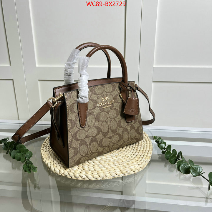 Coach Bags(4A)-Diagonal website to buy replica ID: BX2729 $: 89USD,